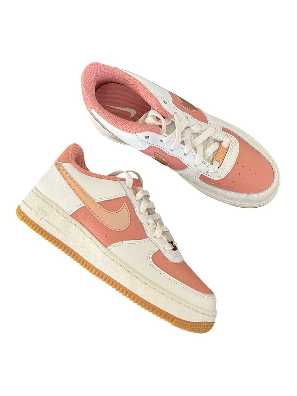 ✔️New✔️ NIKE Air Force 1 GS 'Rust Pink Summit White'